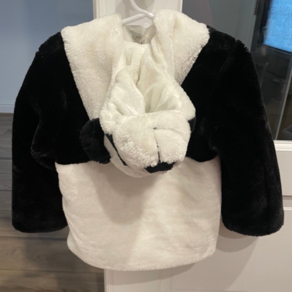 Panda Child’s toddler Hoodie Jacket SOFT!!! COZY! size is small - Picture 3 of 6